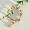 Pulsera de Cerámica Jingdezhen Nueva Pulsera de Cerámica Estilo Chino Joyería Hecha a Mano Cuerda Estilo Tíbet Puesto de Pulseras Jingdezhen