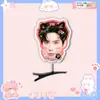 Wang Anyu Horquilla de Primavera 3D Accesorios para el Cabello Abanico de Concierto Producción de Mercancía