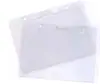 Capa Personalizada de Filme Macio Transparente de PVC para Qualquer Especificação, Capa para Cartão de Identificação de Estudante do Campus, Cartão de Identificação, Conjunto de Cartões Bancários