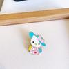 Broche Patcha Dog Hello Kitty Fofo Desenho Animado Japonês Sanrio Cachorro Pudim Insígnia de Animação Criativa Acessórios Masculinos e Femininos