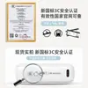 Mini power bank compacto y portátil, certificado 3C, se puede llevar en avión, viene con doble cable, carga rápida universal de 10000 mAh