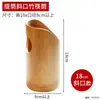 Portapalillos de madera de bambú para uso comercial, jaula de palillos de bambú con drenaje, cubo de palillos de bambú, portapinchos de bambú para restaurantes y hoteles