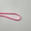 Fabricante corda de cordão de fibra de polipropileno pp quente portátil cor preto e branco cordão oco quatro crochê corda atacado corda de polipropileno