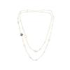 Moderna Cadena Larga Multicapa de 5 Caracteres Estilo Coreano Collar de Perlas Pequeñas Fragantes Elegantes Accesorios Versátiles en Stock