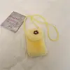 Nova mini bolsa de pelúcia outono/inverno 2026 para mulheres, bolsa de celular transversal moderna e versátil, bolsa pequena peluda de ombro único