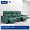 Sofá de cinema ajustável multifuncional, VIP de fileira reta de três pessoas com assento grande e sofá de home theater de grande porte