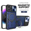 Funda para teléfono móvil Samsung A56 A55 A22 con ventana abatible para el hogar, carcasa con soporte de atracción magnética M34 M35 M51 M55