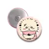 Jiyka Wow chiikawa Adesivos para Geladeira Envolventes Adesivos Magnéticos Decoração Ímã de Lembrança Anime Adesivos de Geladeira de Folha de Flandres