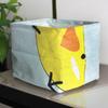 Cesto de Mesa de Algodão e Linho para Diversos Cesto de Armazenamento Tecido Cesto de Roupa Suja Organizador Bolsa Simples para Brinquedos