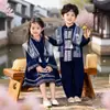 Ropa del 3 de Marzo Guangxi Zhuang, Miao, Tujia Minorías Étnicas Atuendos para Niños y Niñas Yiwu Trajes de Performance Étnico Nuevo Estilo