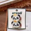 Nuevos Pasadores para el Cabello Hechos a Mano de Ganchillo con Forma de Cabeza de Animal Estilo Coreano para Niñas, Pinzas BB de Tela con Puntos de Polka Clips de Pato