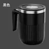 Taza Mezcladora con Control Automático de Temperatura y Infusor de Té de Acero Inoxidable 316 Pantalla Digital Inteligente Magnética Perezosa Portátil para Café