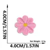 Pegatinas de Tela Bordadas de Mariposa y Girasol Coloridas para Ropa, Zapatos y Sombreros, Equipaje, Pegatinas de Tela Decorativas, Parches de Tela DIY, Accesorios
