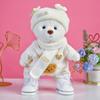 Solo Ropa de Bebé Oso de Peluche Articulado Lina Tamaño Mediano Llevando un Mono de Osito de Peluche de 30 cm Talla S Belle