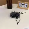 Pinza de Garra de Organza Estilo Coreano con Efecto de Alto Volumen, Pinza Avanzada para el Cabello de Lunares Nube, Dulce Accesorio para el Cabello para la Parte Trasera de la Cabeza, Adorno para el Cabello de Mujer