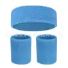 Set Deportivo Protector para Fitness Absorbente de Sudor con Muñequeras, Diadema, Correas de Toalla de Algodón y Correas Deportivas Antideslizantes para Pies para Baloncesto