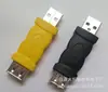 Producción profesional de adaptador USB A macho a USB A hembra Adaptador USB Moldeo por inyección de alta gama Inspección completa