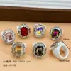 Productos Nuevos Populares Transfronterizos Europeos y Americanos Anillo de Temperamento de Moda de Gama Alta Anillo de Diamante Brillante Venta al por Menor y al por Mayor para Mujer