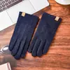 Guantes Cálidos para Hombre para Otoño e Invierno, Forrados de Felpa y Engrosados, Adecuados para Correr, Deportes al Aire Libre, Ciclismo, Conducir, Resistentes al Viento y Compatibles con Pantalla Táctil