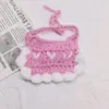 Roupas de Bebê Novo Estilo Roupas de Avental de Lã Tricotado para Boneca de 17cm Acessórios de Fantasia para Boneca de Pelúcia