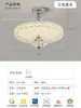 Novo Design Francês Bauhaus Luxo Leve Lustre de Cristal Quarto Estudo Atmosfera de Alto Padrão Luminária de Teto para Sala