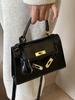 Bolso Kelly elegante, ligero y de lujo, de estilo coreano, para mujer, bandolera de hombro, versátil y a la moda.