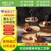 Plato de Frutas de Madera Maciza de Tres Niveles, Plato Creativo para Snacks, Vajilla de Mesa para el Té de la Tarde para el Hogar de Múltiples Niveles, Portadulces, Snacks, Pasteles y Bocadillos