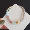 Venta al por mayor de fábrica pulsera de piedra bodhi natural luna estrella shoushan accesorios garra de gato quemada con carbón explosiones de celebridades de internet chinas originales nuevas