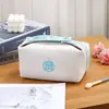 Nuevo neceser tipo bolso de mano de camelia, diseño apto para viajes, bolsa de almacenamiento de alta gama para cosméticos, labiales y llaves