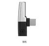Adaptador Multifuncional Type-C, Convertidor de Auriculares Dos en Uno para Teléfonos Móviles, Soporta Llamadas, Escuchar Música y Ver Videos