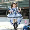 Ropa Infantil para Niñas Conejito Policía Vestido de Princesa Vestido de Verano Zootopia Niña Judy Lolita