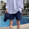 Pantalones Cortos Casuales de Algodón y Lino para Hombre, Pantalones de Cinco Puntos Holgados para Deportes al Aire Libre, Pantalones Casuales de Lino Transpirables para el Trabajo de Longitud Media