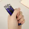 Stock Listo del Fabricante Azul Cristal Negro Carbón Recambio Termo-borrable Estudiantes de Primaria Universal 0.5mm Recambio Termo-borrable Tubo de Aguja Completo