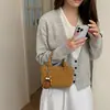 Bolso de mano de nicho para mujer 2026 nuevo estilo Mori Meng otoño retro casual moda para ir al trabajo bandolera cruzada