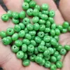 Contas de Jade Verde Esmeralda, Contas de Ábaco, Contas Soltas de Jade, Espaçadores Verde Ervilha, Contas para Acessórios de Joias DIY