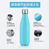 Termo aislado de acero inoxidable 304 transfronterizo de Amazon, gran capacidad, venta al por mayor, adecuado para deportes al aire libre, se puede usar como botella de cola o taza de bola de boliche