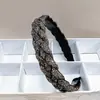 Faixa de Cabelo Trançada com Strass de Novo Estilo Europeu e Americano, High-End, para Mulheres, Fashion e Versátil, Grampo de Cabelo Trançado High-End