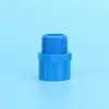Conexões Azuis para Tubos de Água de PVC-U, Conexões de Cotovelo de Entrada e Saída para Aquário, Acessórios para Caixa de Renovação de Água de Aquário, Conectores de Três Vias e Quatro Vias