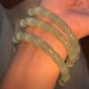 Nueva Pulsera de Bambú Estilo Chino Femenina ins Diseño Nicho Alto Valor de Belleza Nuevo Estilo Chino Imitación Jade Festival Pulsera de Cuentas de Tiro Alto