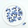 Cuentas Cerámicas Lindas con Bloques de Color en Forma de Pez, Accesorios Realistas 3D Hechos a Mano para Joyería DIY, Materiales para Aretes y Pulseras al por Mayor