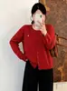 Cardigã de tricô macio com gola redonda para mulheres plus size, coleção outono 2026, solto e versátil, peça de outer wear que afina a silhueta para mulheres