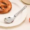 Cuchara de Acero Inoxidable Más Vendida con Textura Martillada, Cuchara Vintage para Restaurante, Cuchara para Comer Estilo Occidental, Cuchara para Plato Principal, Cuchara para Sopa, Venta al por Mayor desde el Fabricante