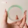Pulsera de Piedra Ojo de Gato al por Mayor, Gradiente Verde Mitad Montaña Mitad Agua, Sensación Exquisita y de Alta Gama, Regalo para Mejor Amigo, Pulsera Mitad Montaña Mitad Agua