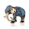 Tropical exótico óleo gota de esmalte broche elefante bonito chique homens e mulheres com corsage pino joias atacado