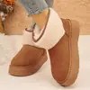 Otoño 2026 Nueva Llegada Comercio Exterior Tallas Grandes para Mujer Casual Cómodo Estilo Europeo Americano Moda Ropa Exterior Botas Talla Única