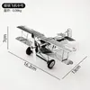 Modelo de Avión Retro Artesanía de Hierro Adornos de Decoración para el Hogar Gabinete de Vino Entrada de la Sala de Estar Decoración Accesorios para Fotos