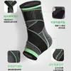 Tobillera deportiva con doble correa y vendaje cruzado, especializada para baloncesto, fútbol y running, venta al por mayor transfronteriza