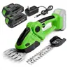 Cortasetos Eléctrico Transfronterizo Cortacésped Recargable Cortasetos Mini de Mano Inalámbrico Herramienta de Jardín Recortadora