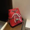 Bolsa de balde de moda de verão atacado feminina 2025 nova simples versátil corrente de alta qualidade bolsa de ombro transversal