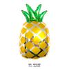 Fiesta Temática Hawaiana Forma de Fresa Sandía Piña Naranja Globo de Fruta Globo de Película de Aluminio de Cumpleaños Al Por Mayor